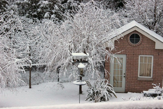 winter Whitby, Ontario Canada