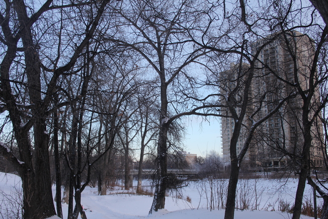 Cold Views Winnipeg, Manitoba Canada