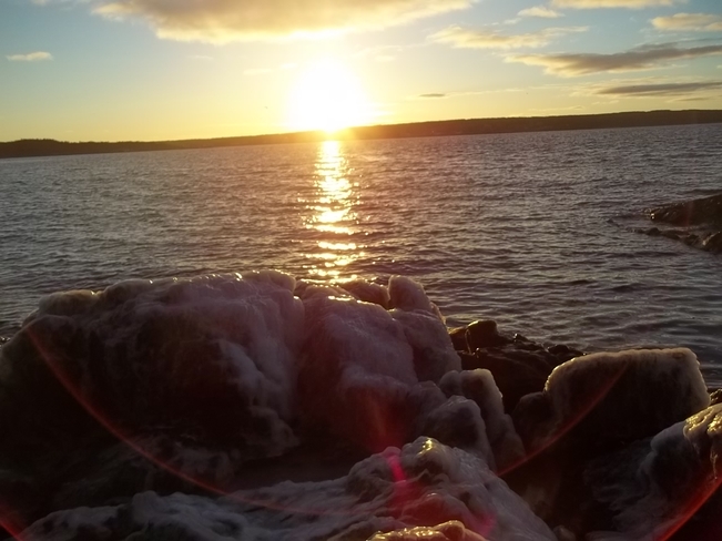 Setting Sun Birchy Bay, Newfoundland and Labrador Canada