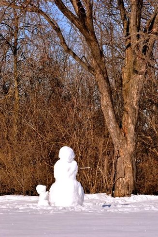Snow People. Ottawa, Ontario Canada