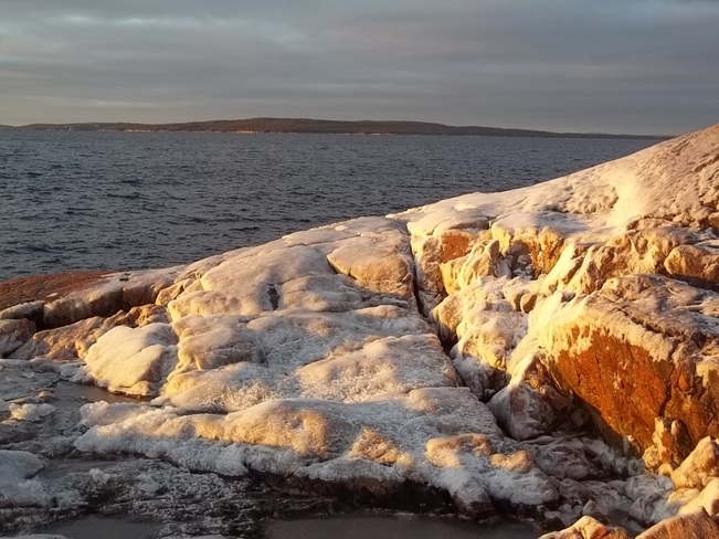 Sun Kissed Rocks Birchy Bay, Newfoundland and Labrador Canada