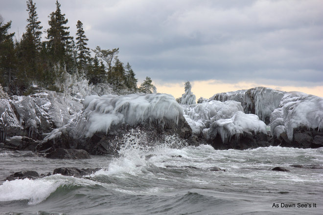 Frozen In Time Batchawana Bay, Ontario Canada