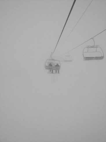 day on the hills at Fernie alpine resorts, little foggy! 