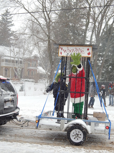 Perfect weather for the Santa Claus Parade in Fenwick Fenwick, Ontario Canada