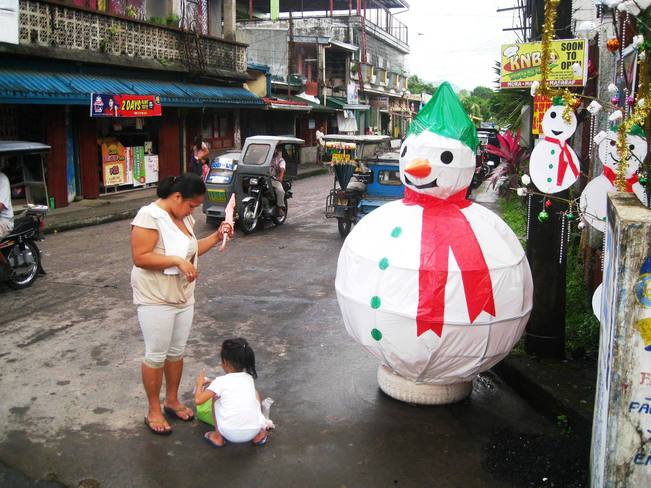 snowman Naga, Philippines