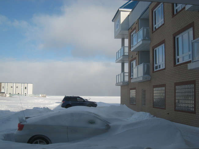 Car Buried In The Snow! Shediac, New Brunswick Canada