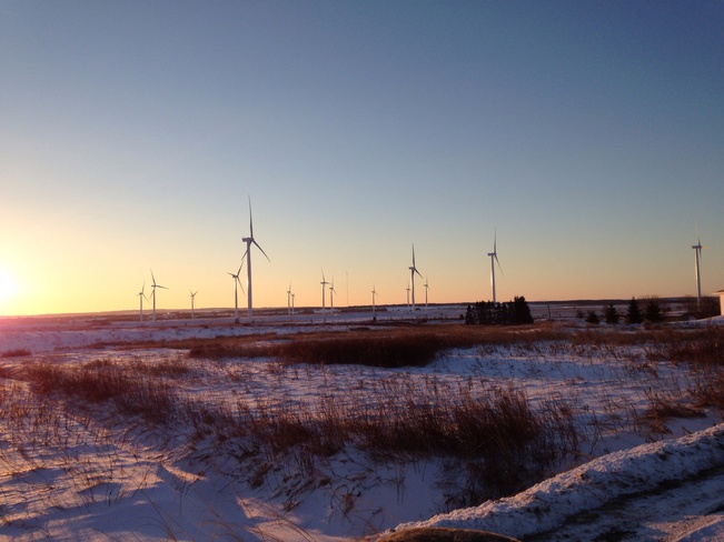 Amherst Wind Farm Amherst, Nova Scotia Canada