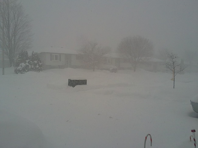 Snow, Snow, and more Snow Midland, Ontario Canada