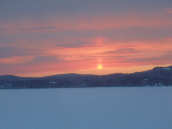 Winter Sunset! Saint John, New Brunswick Canada
