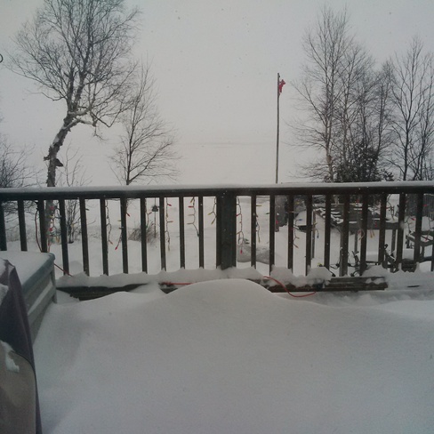 Just a Little Bit of Snow Sundridge, Ontario Canada