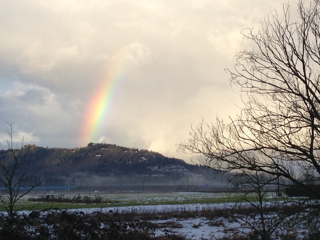 Rainbow Morning Chilliwack, British Columbia Canada
