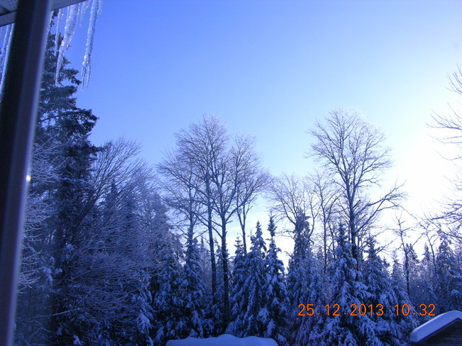 Crystal Christmas Morning Salisbury, New Brunswick Canada