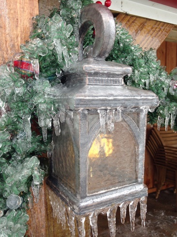 Christmas lamp St. Catharines, Ontario Canada