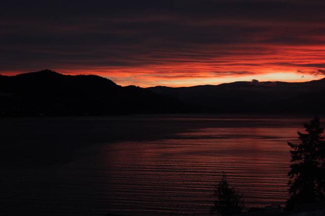 Okanagan Lake Vernon, British Columbia Canada