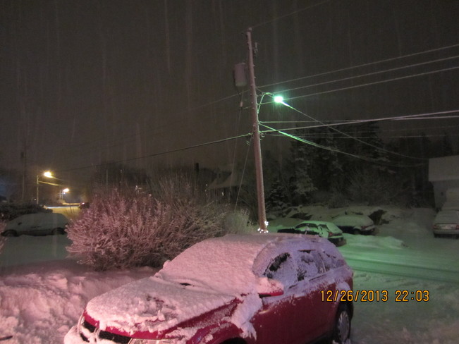 Snowy in Timberlea Timberlea, Nova Scotia Canada