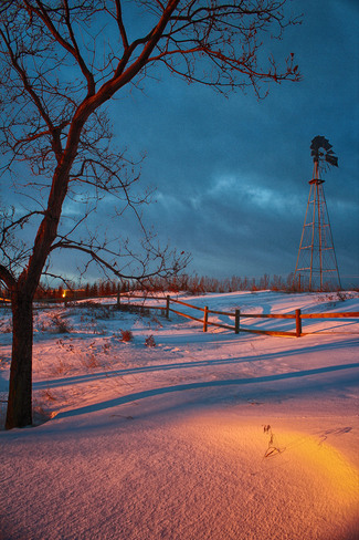Winter's Morning -- Calgary, Alberta. Calgary, Alberta Canada