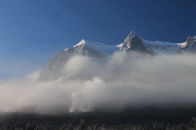 East end of Rundle Mountain Canmore, Alberta Canada