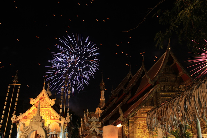 New Years in Chiang Mai Thailand 