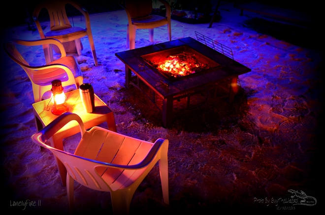 Campfire and Coffee (LonelyFire) Penticton, British Columbia Canada