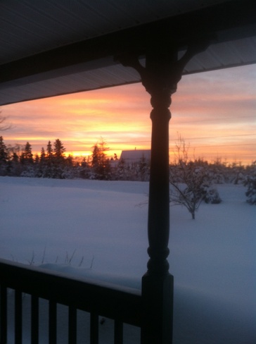 sunrise Havelock, New Brunswick Canada