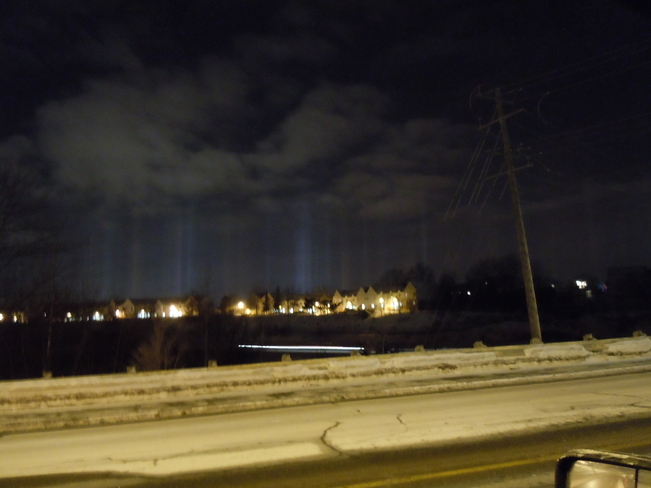 Weird Lights Peterborough, Ontario Canada