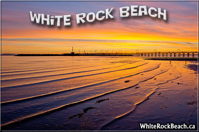 Super Cool White Rock Beach White Rock, British Columbia Canada