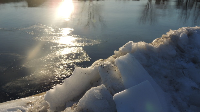 ice Kingston, Ontario Canada