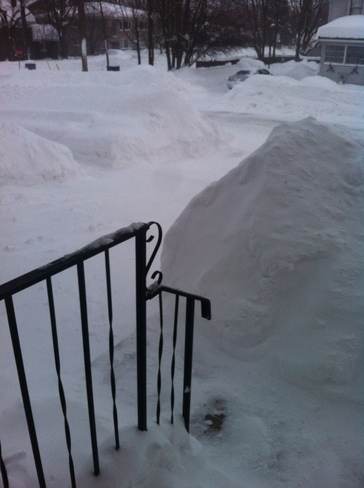 Snowed In Orillia, Ontario Canada