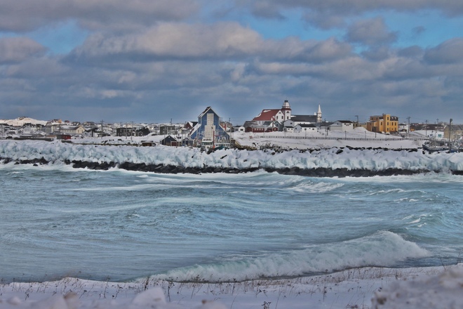 cold winters day Bonavista, Newfoundland and Labrador Canada