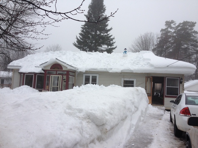 frosty on the roof ! Bracebridge, Ontario Canada