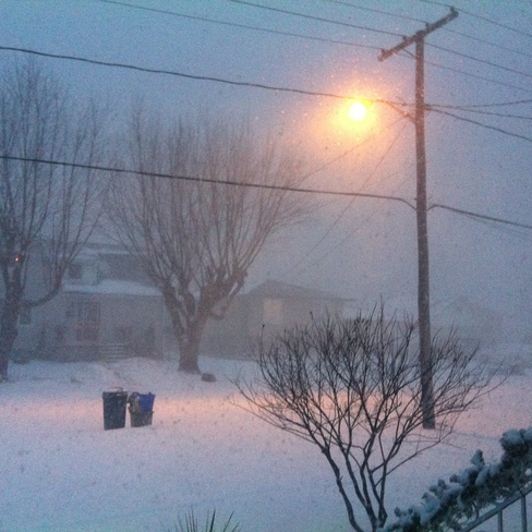 Morning Snow Port Colborne, Ontario Canada