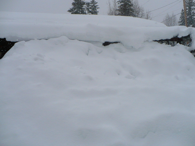 Snow Quesnel, British Columbia Canada