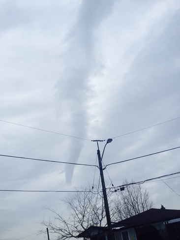 Strange Clouds North York, Ontario Canada