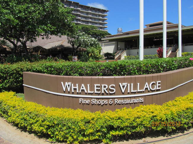 The Whalers Village Maui Lahaina, Hawaii United States