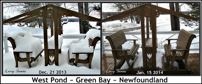 "Then and Now" Springdale, Newfoundland and Labrador Canada