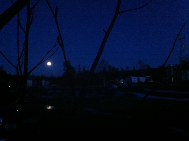Moonlit Evening Gander, Newfoundland and Labrador Canada