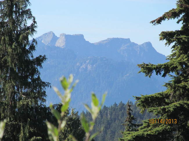 View from Mount Seymour North Vancouver, British Columbia Canada