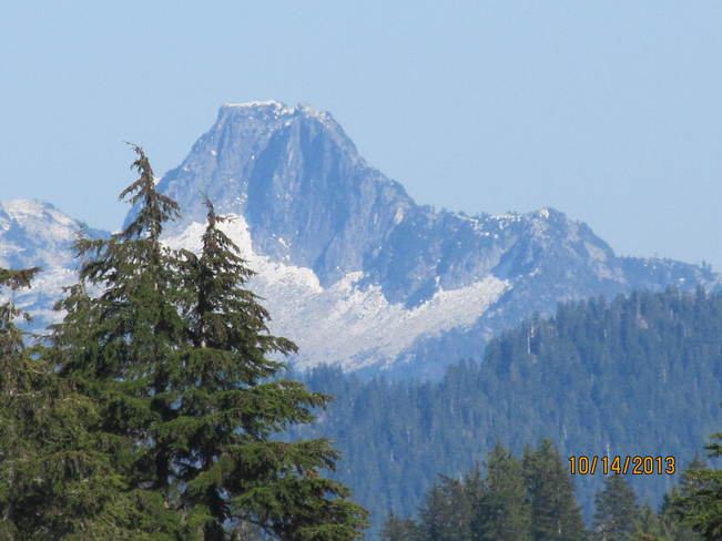 Clear day on the mountins North Vancouver, British Columbia Canada
