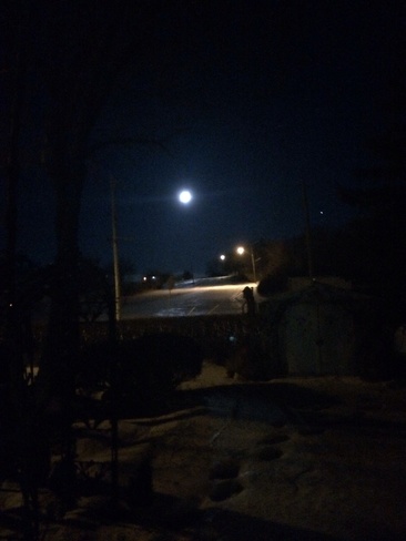 New Moon Beaubier, Saskatchewan Canada