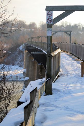 Menesetung Bridge Goderich, Ontario Canada