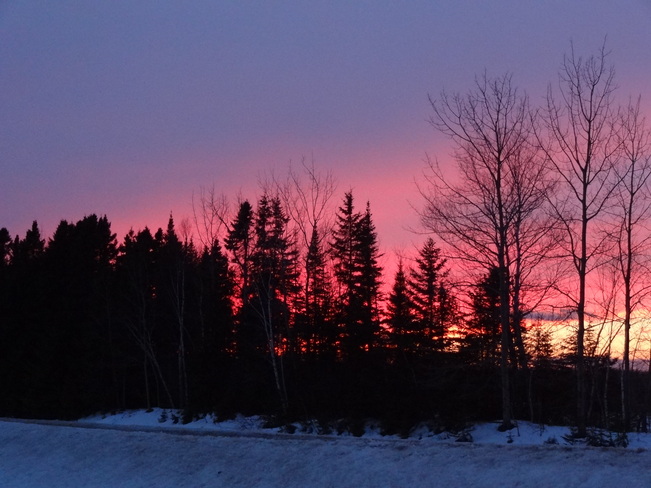 Sunset Bathurst, New Brunswick Canada