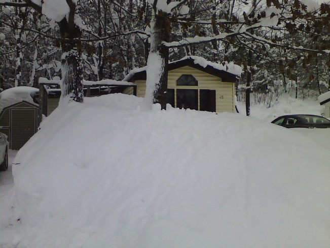 Enough snow already! Gravenhurst, Ontario Canada