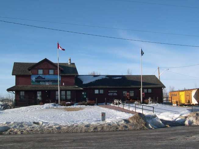 Beiseker Railway Station Beiseker, Alberta Canada