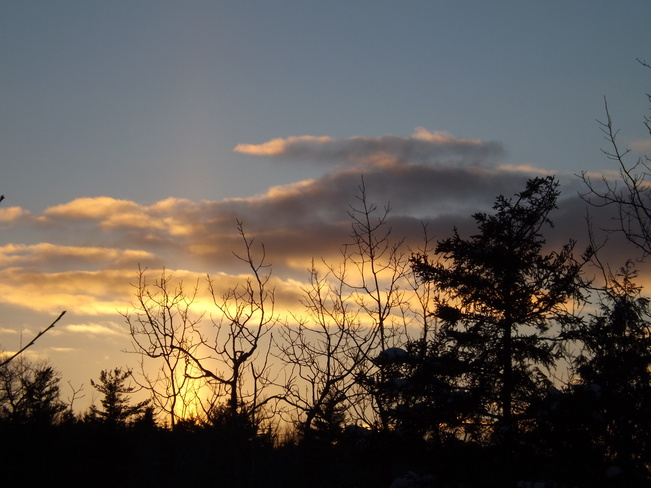 sunset friday New Minas, Nova Scotia Canada