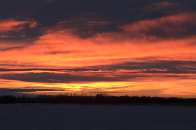 Friday's Sunrise Dalmeny, Saskatchewan Canada