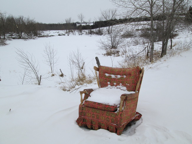 Easy Chair Sawyerville, Quebec Canada