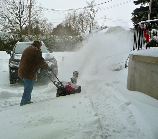 clearing all that drifting snow! 2 Port Hope, Ontario Canada