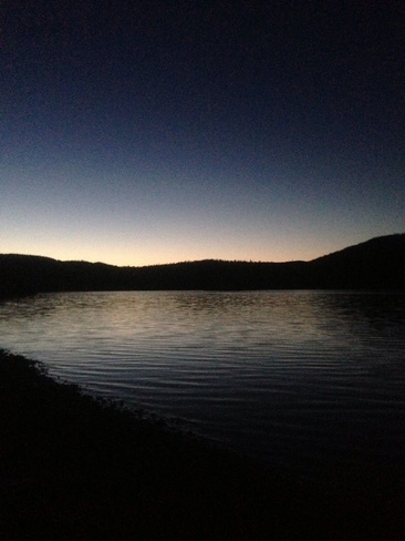Sunset on Island pond Deer Lake, Newfoundland and Labrador Canada