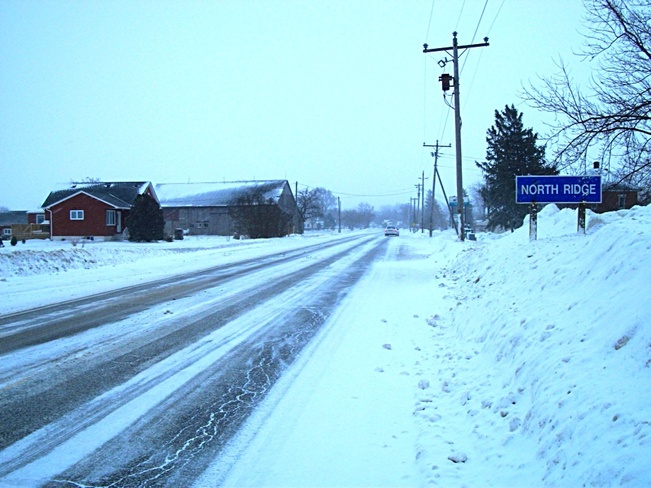 Snowy North Ridge, Ontario Canada