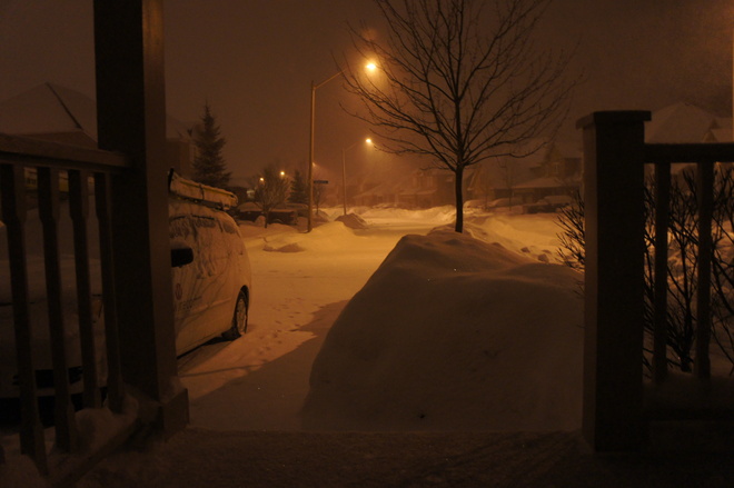 Cambridge Still Snowing Cambridge, Ontario Canada